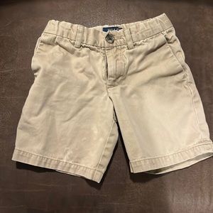 Toddler boy 4T polo khaki shorts.